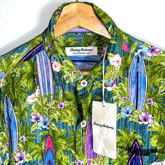 Tommy Bahama The Veracruz Cay Surf Shop Shirt - Picture 3 of 10